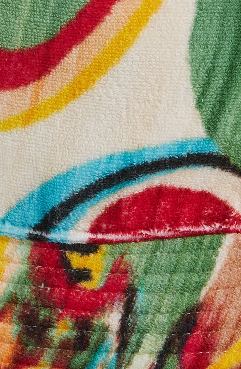 Etro Paisley Terry Cloth Bucket Hat, Alternate, color,