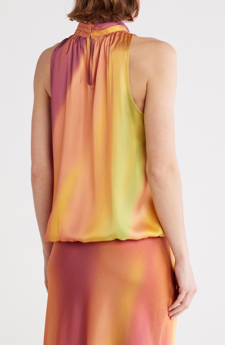DR2 by Daniel Rainn Satin Halter Top, Alternate, color, Blush