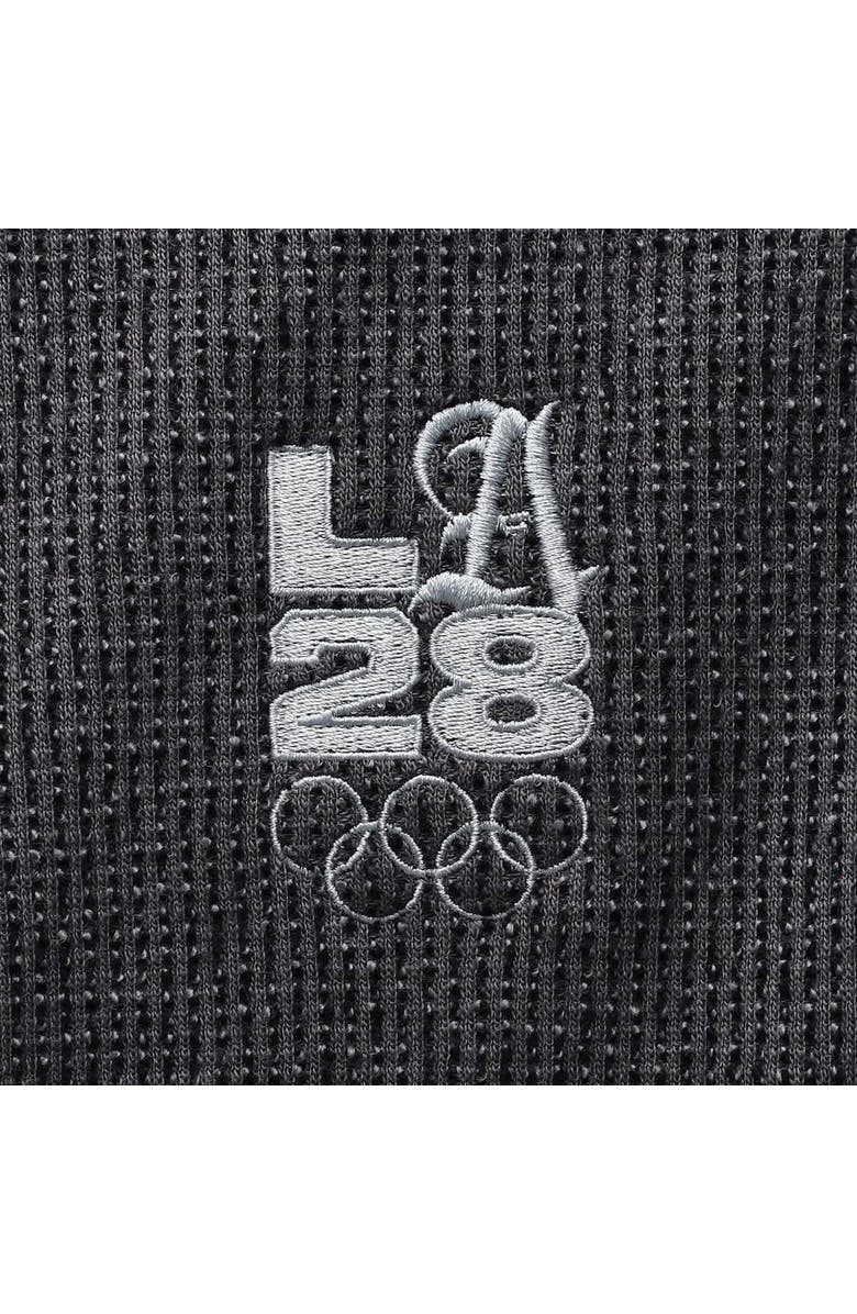 Nike Women's Nike  Charcoal LA28 Summer Olympics Yoga Oversized Pullover Sweatshirt, Alternate, color, Charcoal