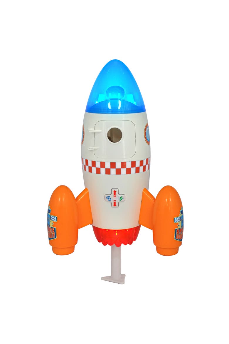 Blast-N-Go Activity Rocket Motorized Space Ship Adventure Toy, Alternate, color, White
