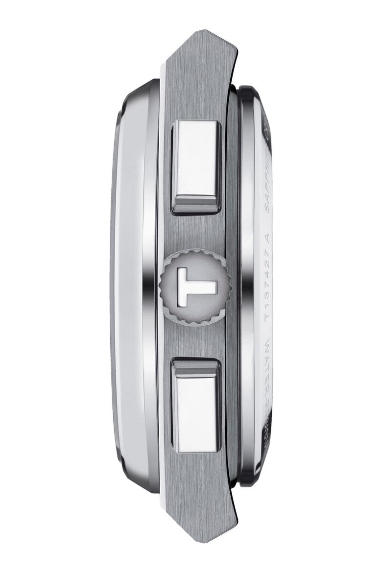 PRX Chronograph Bracelet Watch, 42mm, Alternate, color, GREY