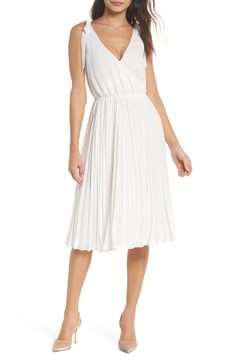 Ali & Jay The Left Bank Pleat Dress, Main, color,