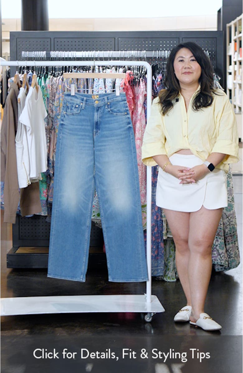 The Spinner Wide Leg Jeans