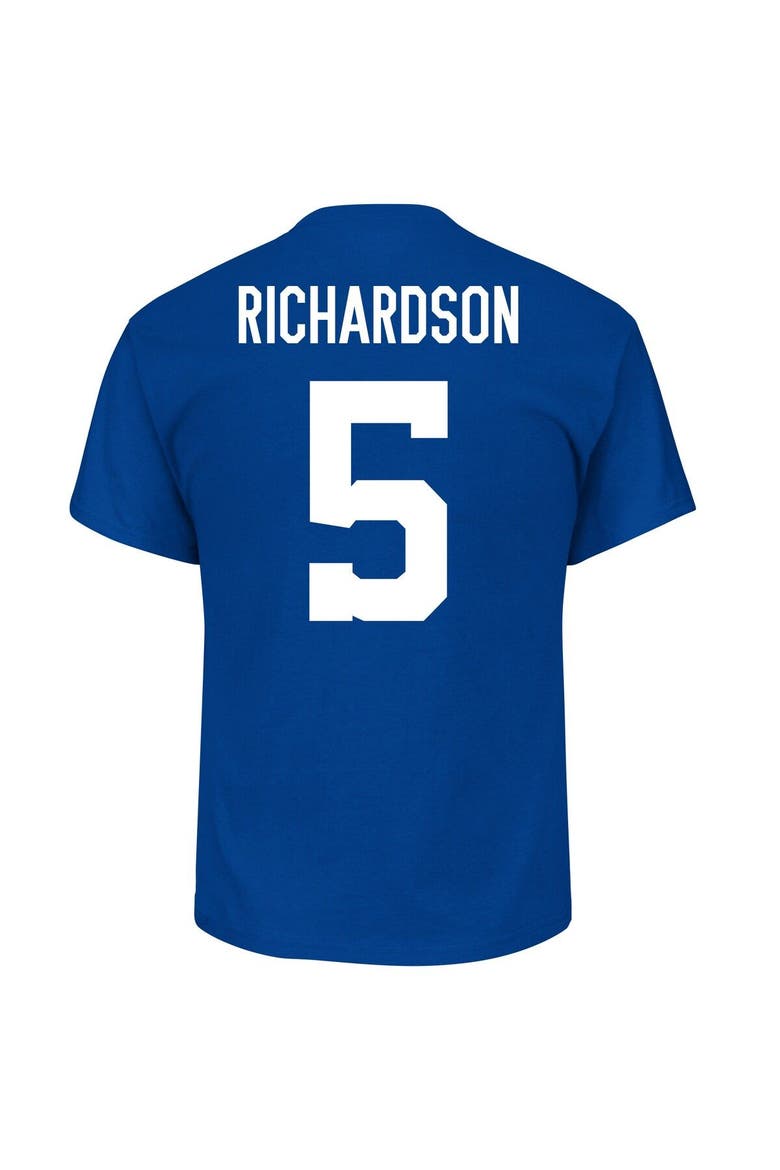 Men's Fanatics Branded Anthony Richardson Royal Indianapolis Colts Big & Tall Player Name & Number T-Shirt, Alternate, color, Royal