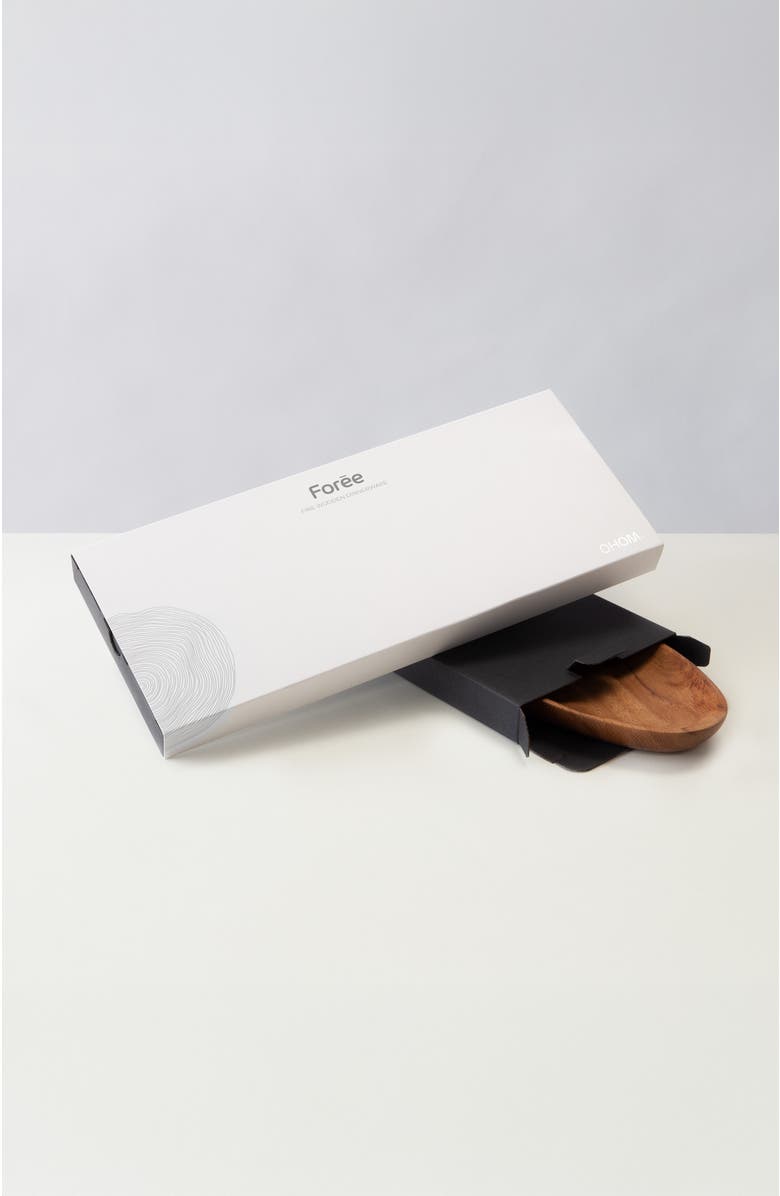 OHOM INC Foree Long Plate, Alternate, color, Brown