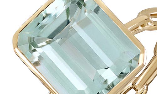 Bony Levy Color Bezel Set Green Amethyst Ring In Gold