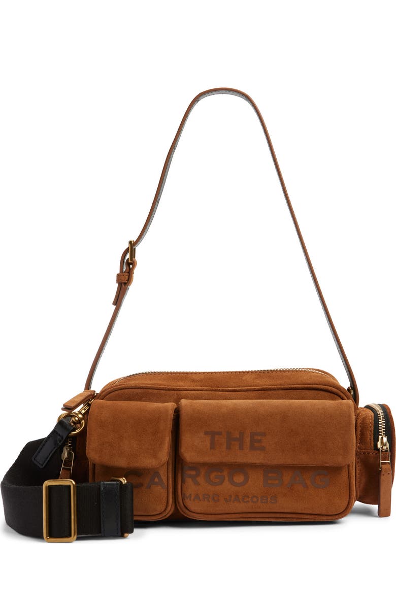 Marc Jacobs The Cargo Suede Shoulder Bag, Main, color,