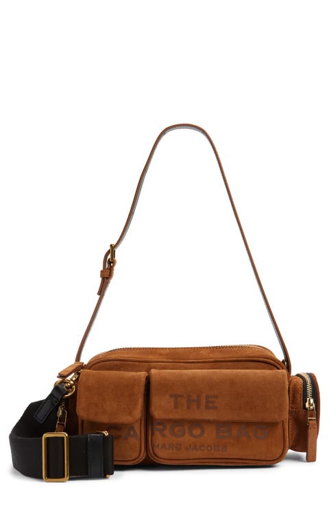 The Cargo Suede Shoulder Bag