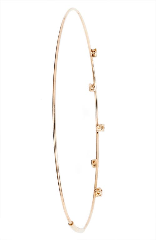 Lana Diamond Hoop Earrings In Gold