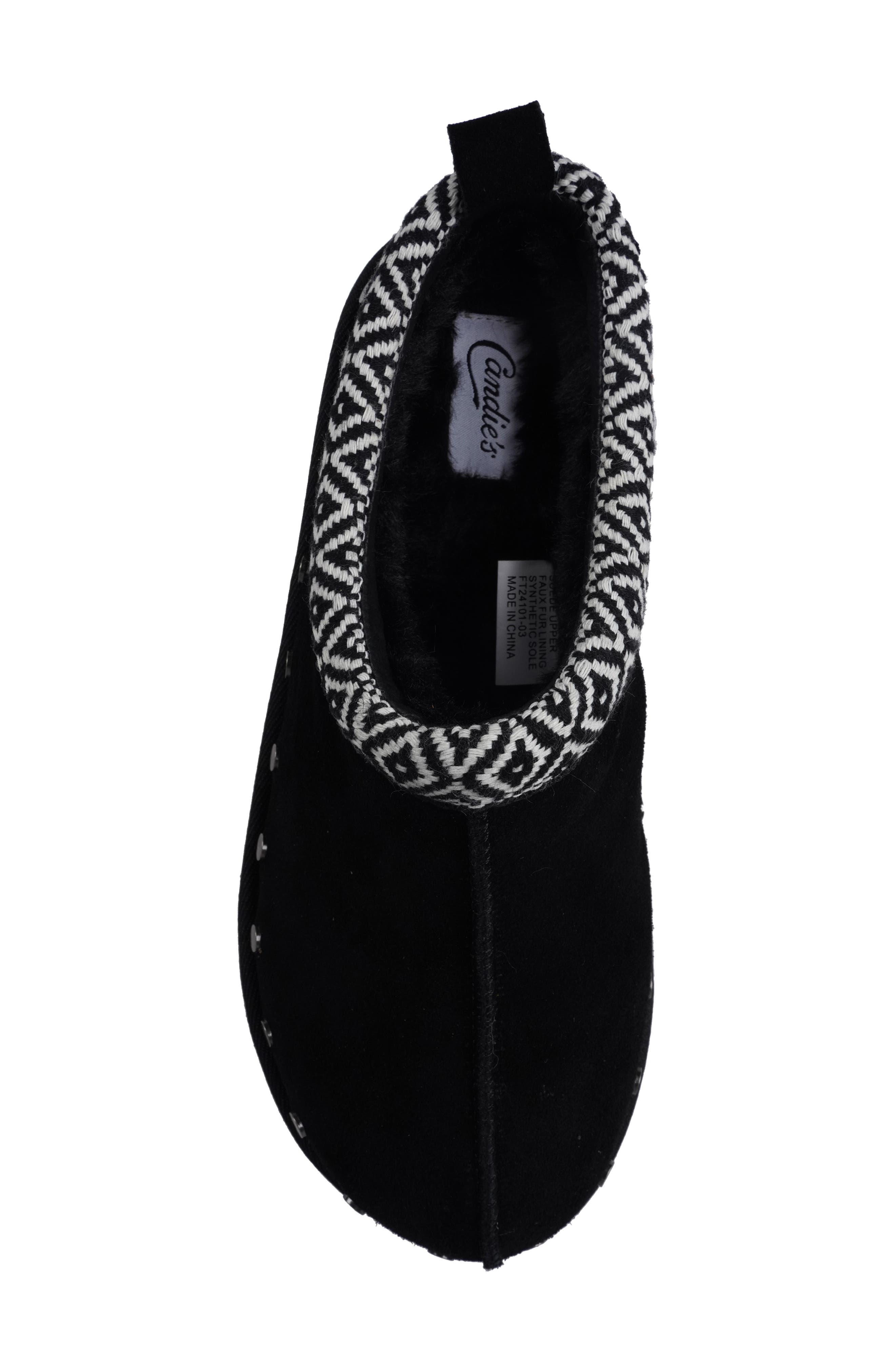 Candie's Salina Platform Clog, Alternate, color, Black