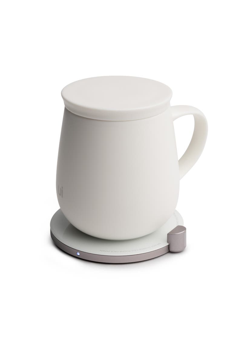 Ui Self-Heating Mug Set - Soft Gray, Alternate, color, White