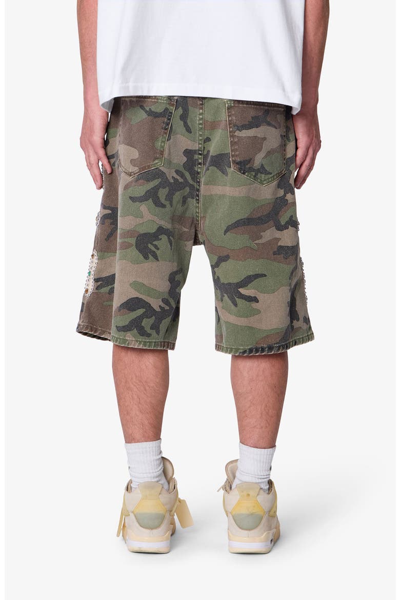 Mojave Camo Canvas Shorts, Alternate, color, CAMO