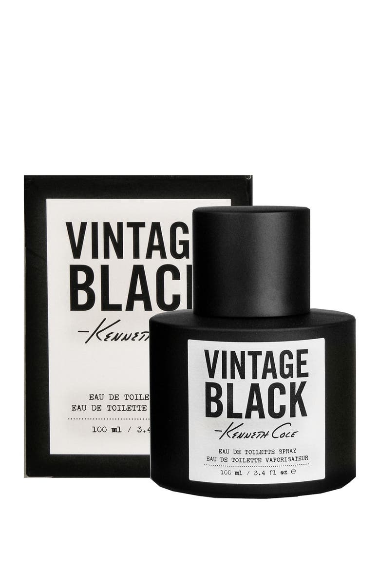 Vintage Black Eau de Toilette Spray - 3.4 fl. oz., Main, color, NO COLOR