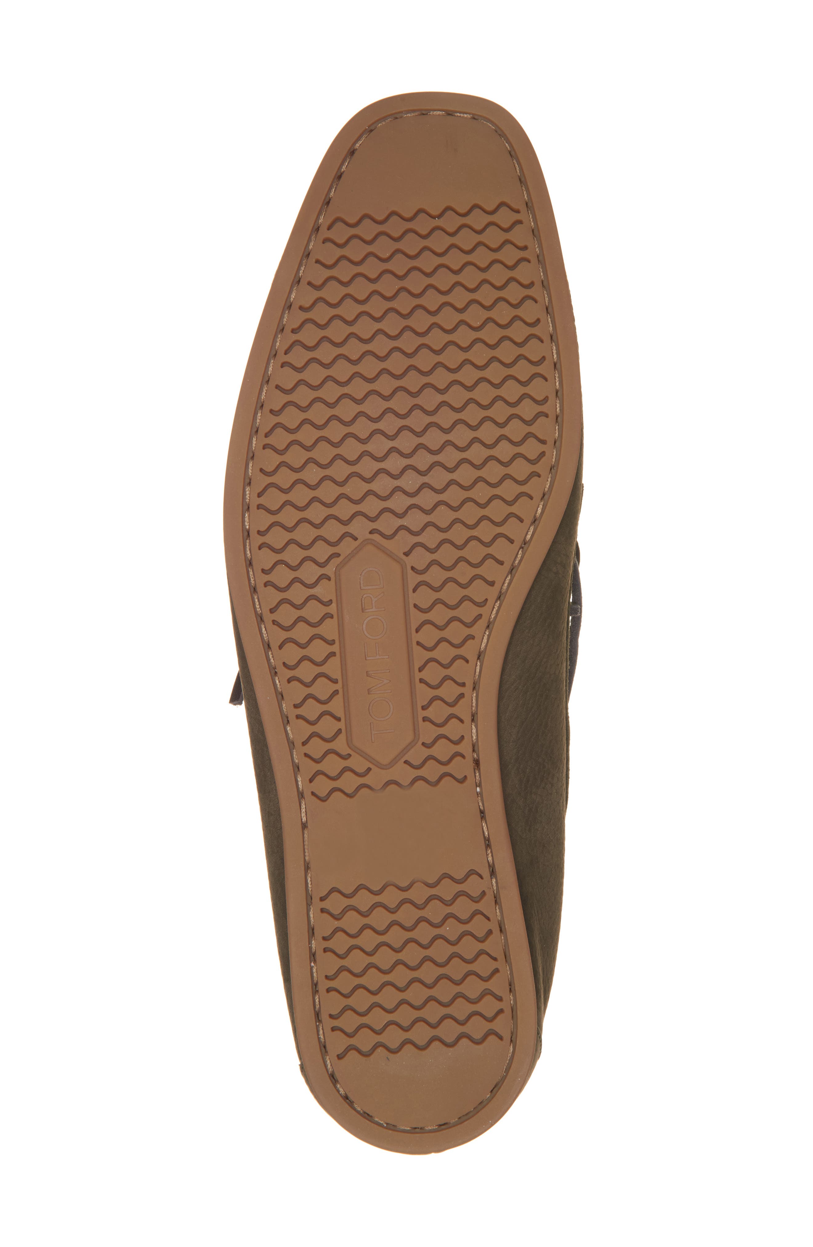 TOM FORD Robin Boat Shoe, Alternate, color, 3Ea02 Olive/ Amber
