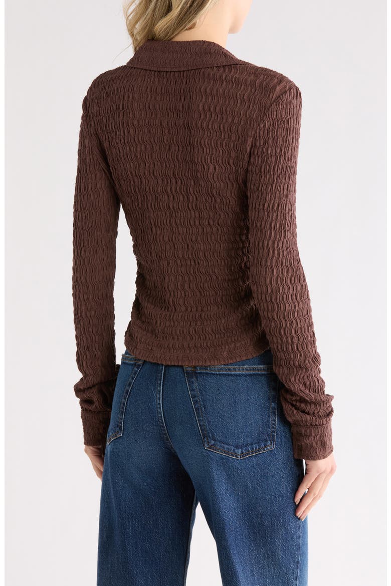 Connie Slim Fit Button-Up Shirt, Alternate, color, BITTER BROWN