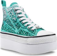 ZIGI Carmensa-2 Embellished Platform High Top Sneaker