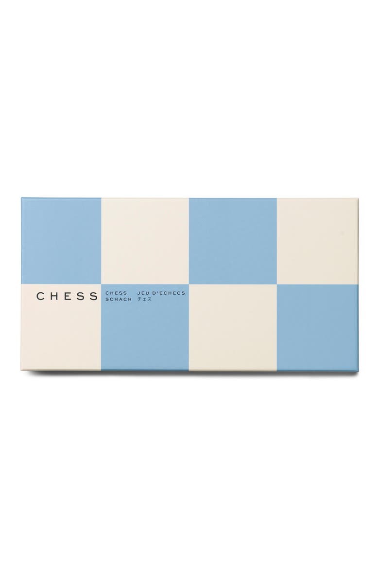 Chess Game Set, Alternate, color, BLUE/ WHITE