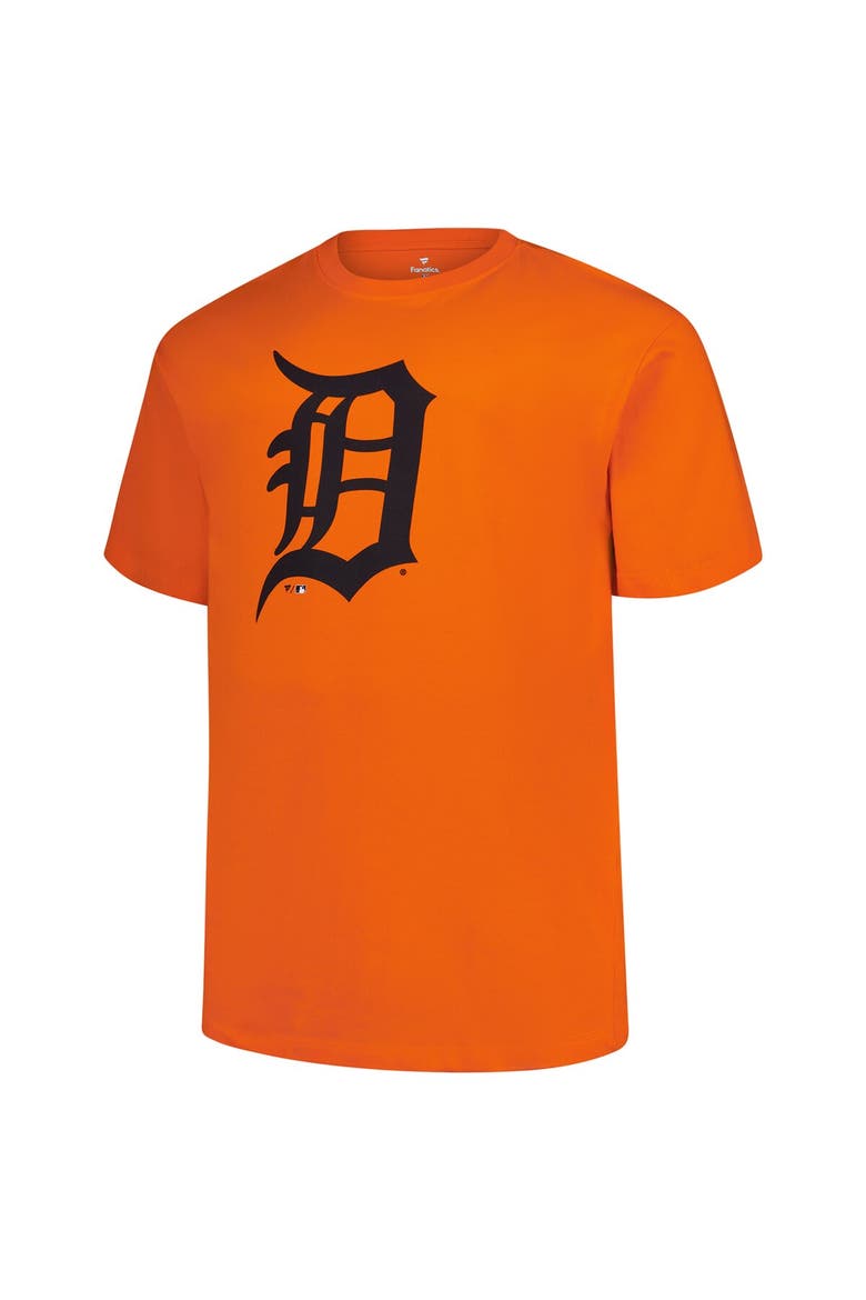 Men's Fanatics Tarik Skubal Orange Detroit Tigers Big & Tall Name & Number T-Shirt, Alternate, color, Orange