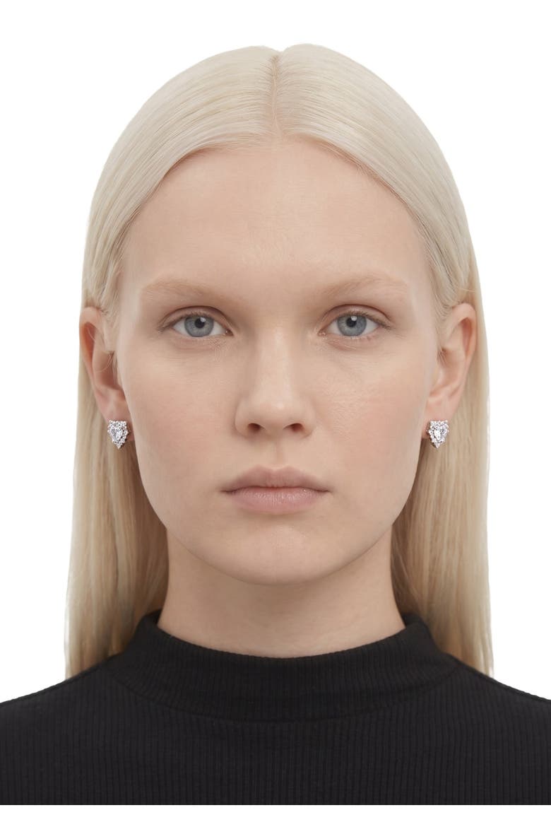Padma White Gold Studs, Alternate, color, Gold