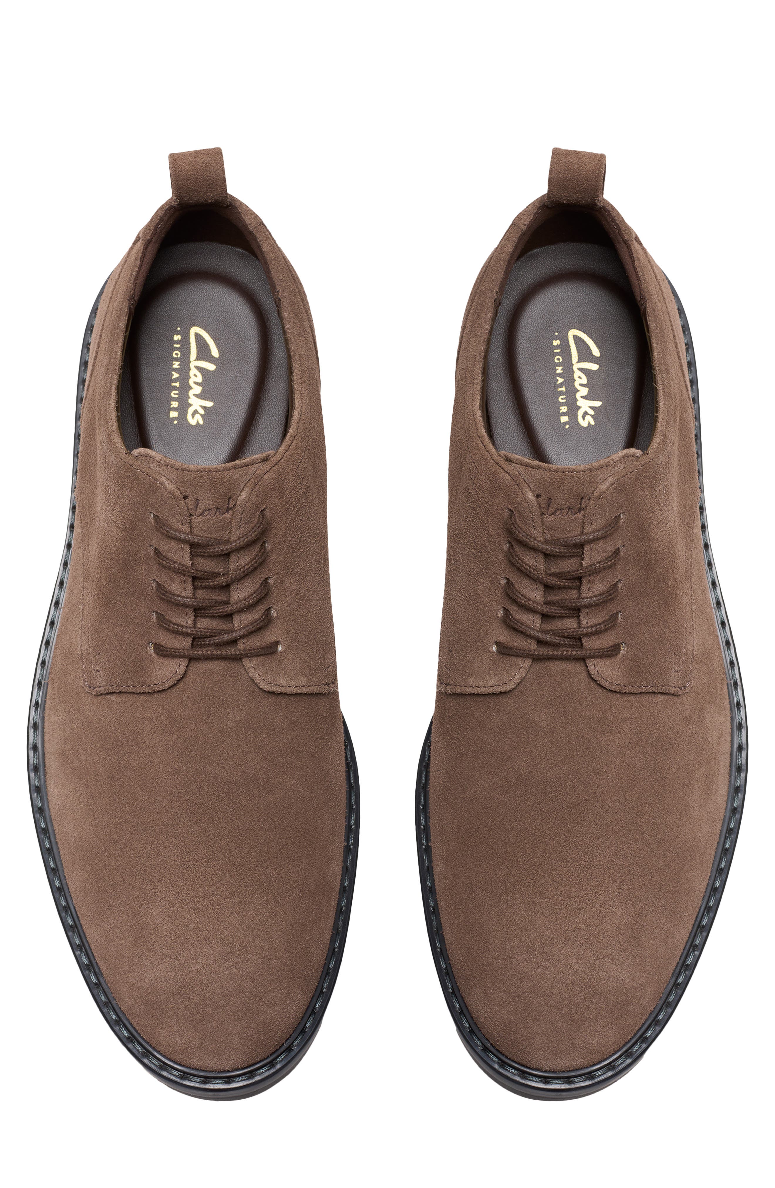 Aldwin Plain Toe Derby, Alternate, color, BROWN SDE
