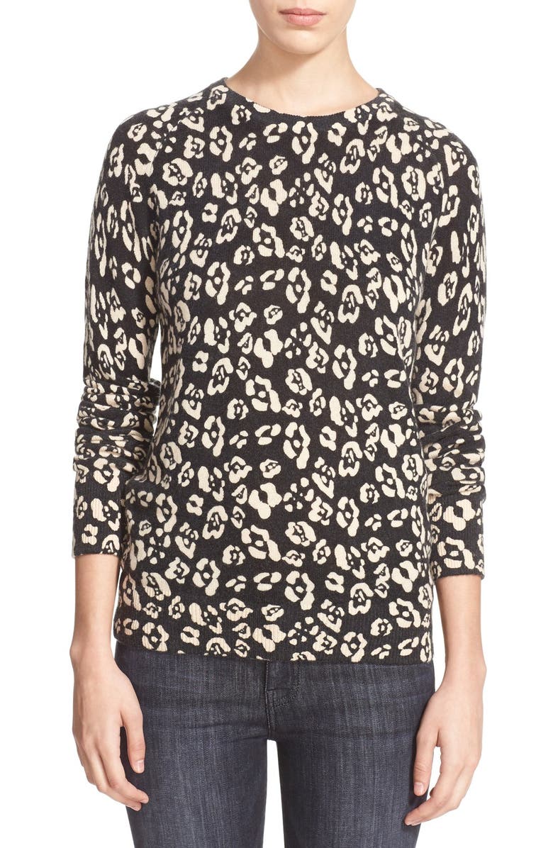 Equipment 'Sloane' Print Cashmere Sweater, Main, color, 