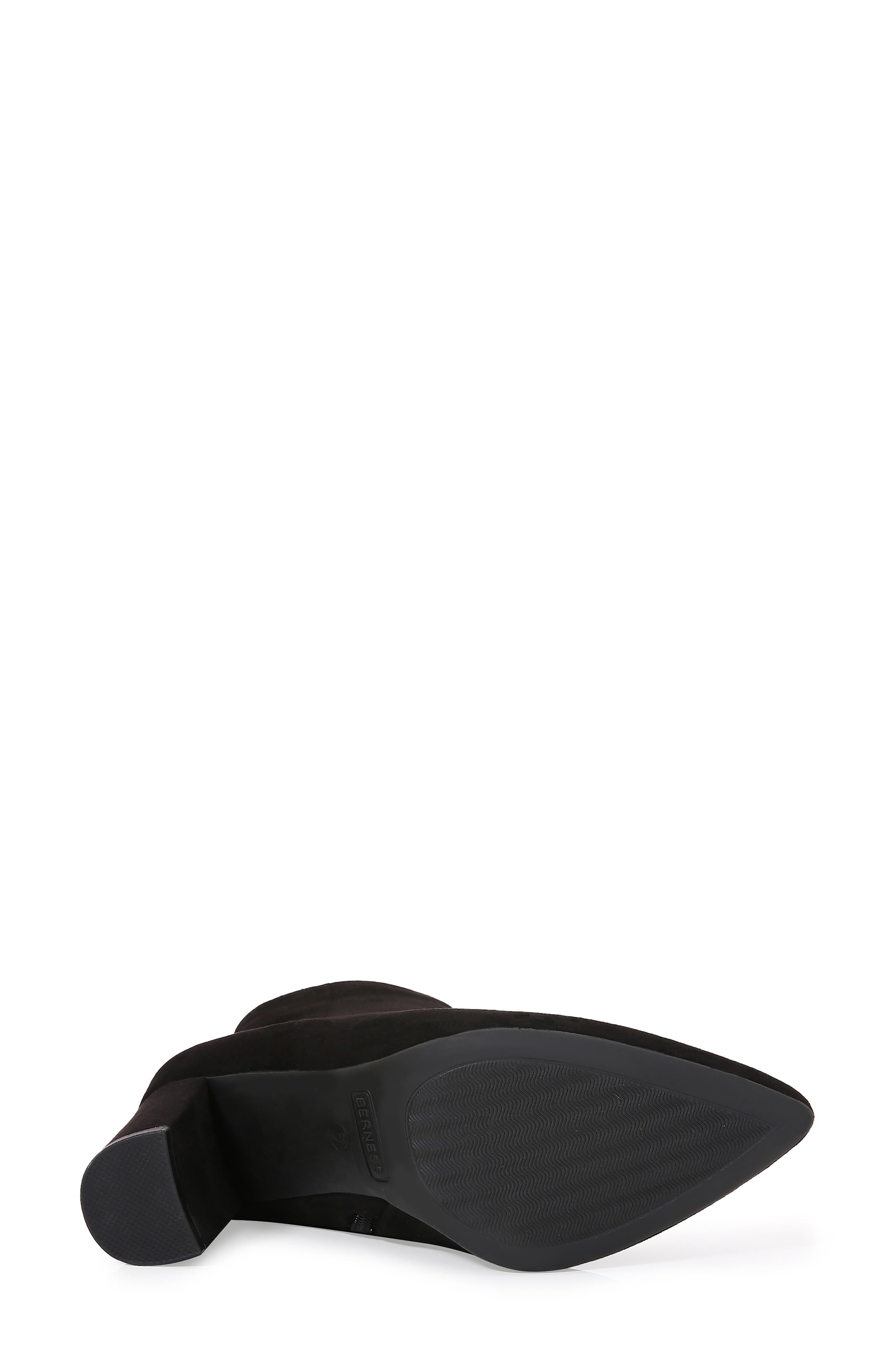 BERNESS Sara Block Heel Bootie, Alternate, color, Black