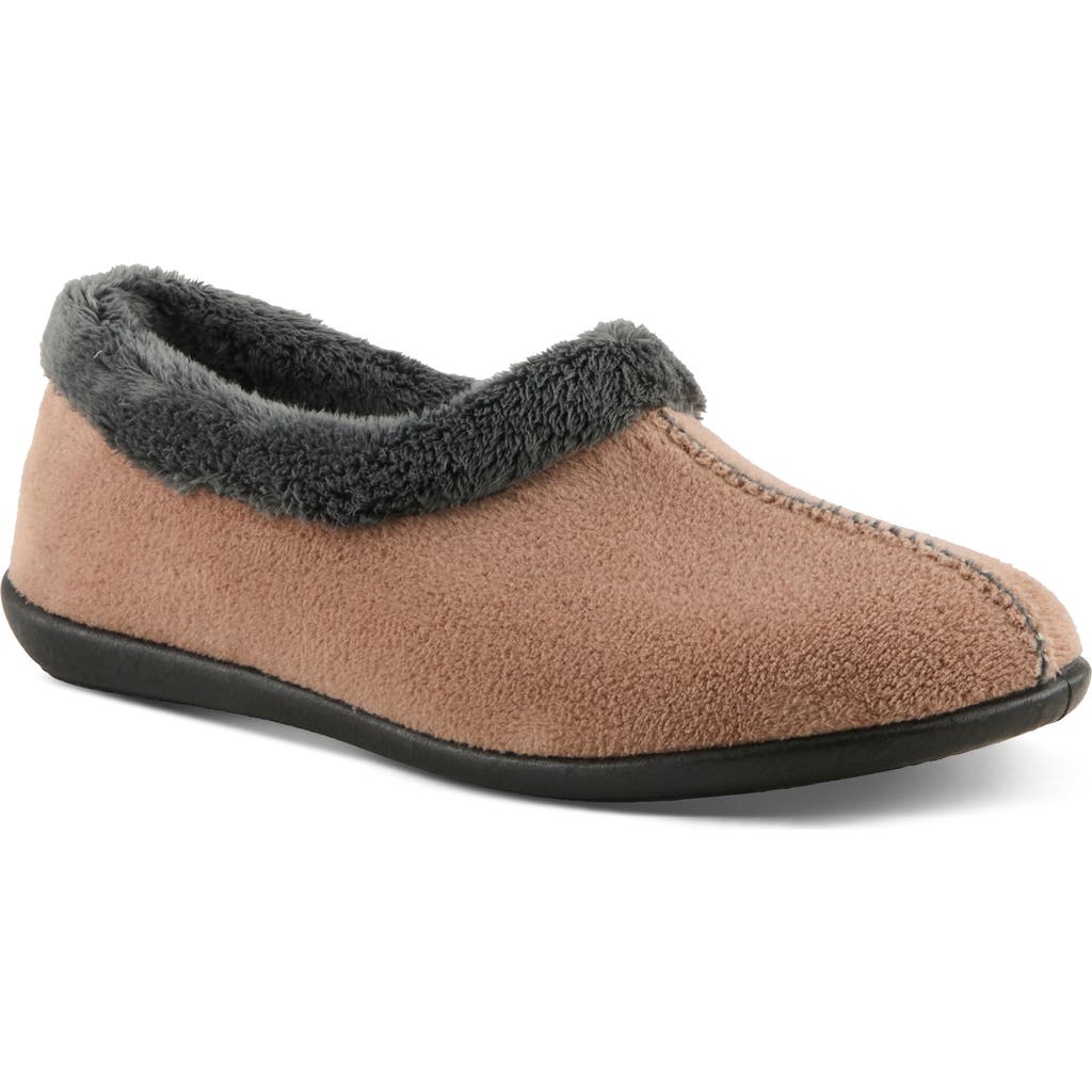 Flexus By Spring Step Amalie Faux Fur Slipper In Multi