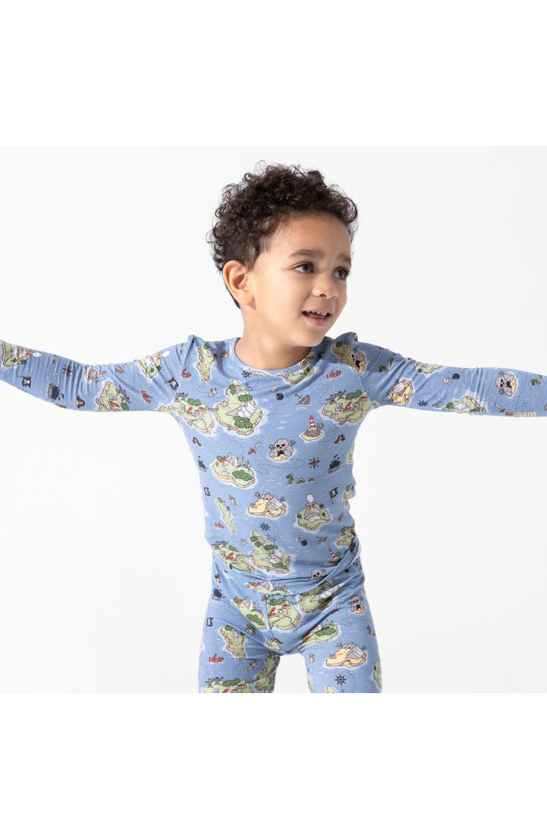 Bellabu Bear Kids' Pirate Cove Set of 2 Piece Pajamas, Alternate, color, Pirate Cove