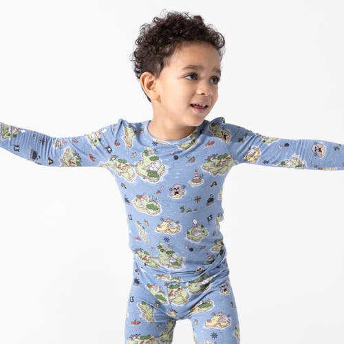 Bellabu Bear Kids' Pirate Cove Set Of 2 Piece Pajamas