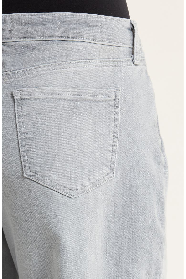 Teresa Wide Leg Jeans, Alternate, color, SILVER EIFFEL