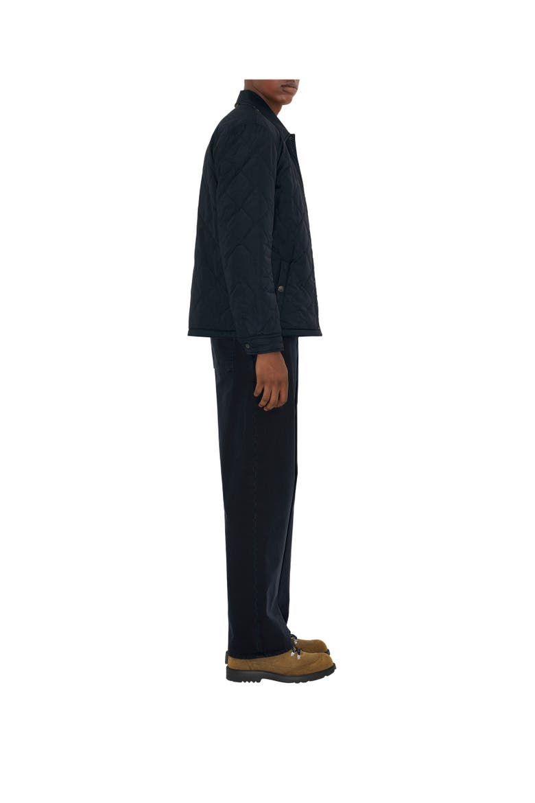 Reversible Quilted Nylon Overshirt, Alternate, color, Navy