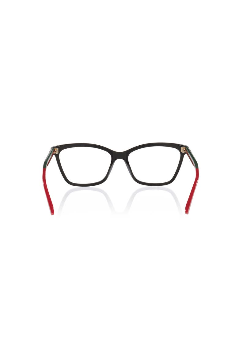 56mm Cat Eye optical glasses, Alternate, color, Black