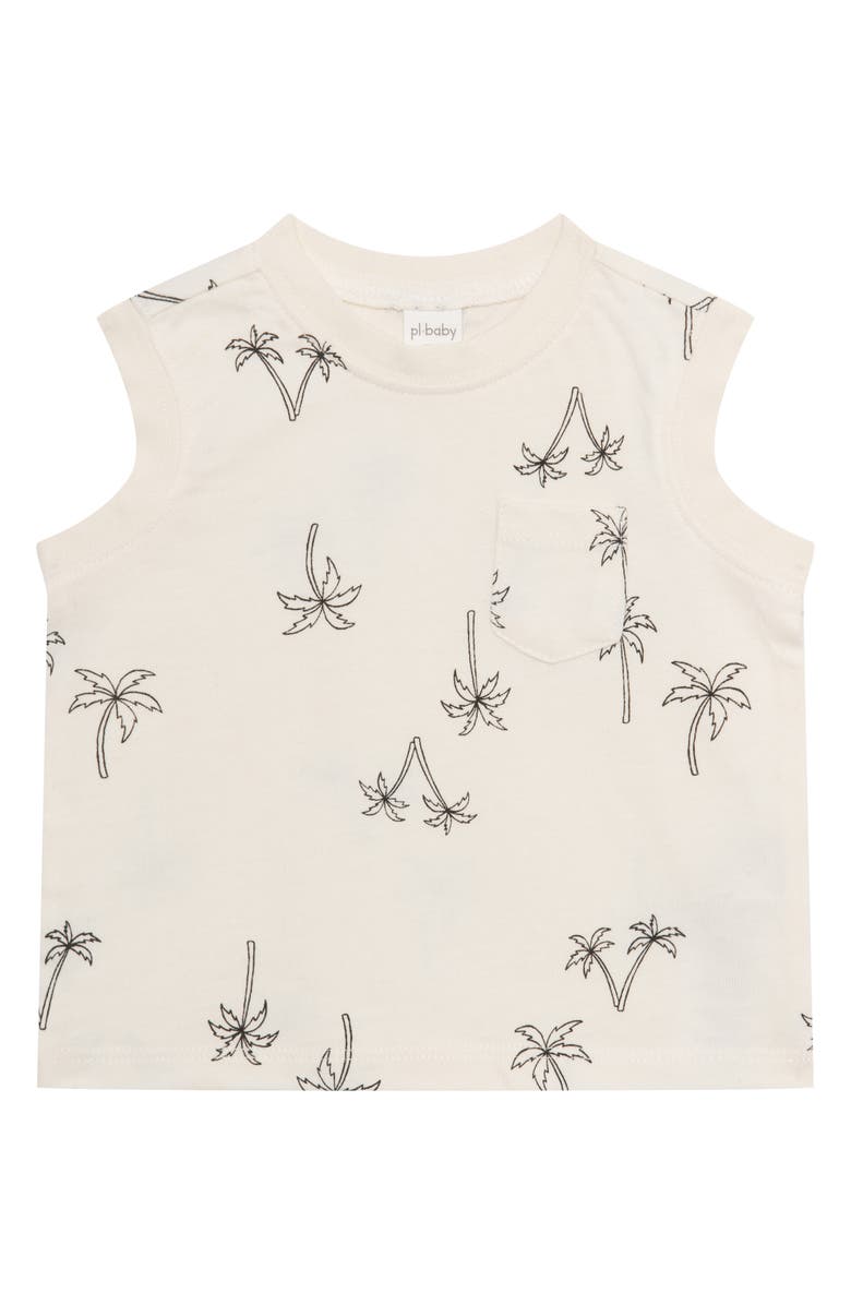 Petit Lem Kids' Palms Tank & Shorts Set, Alternate, color, 