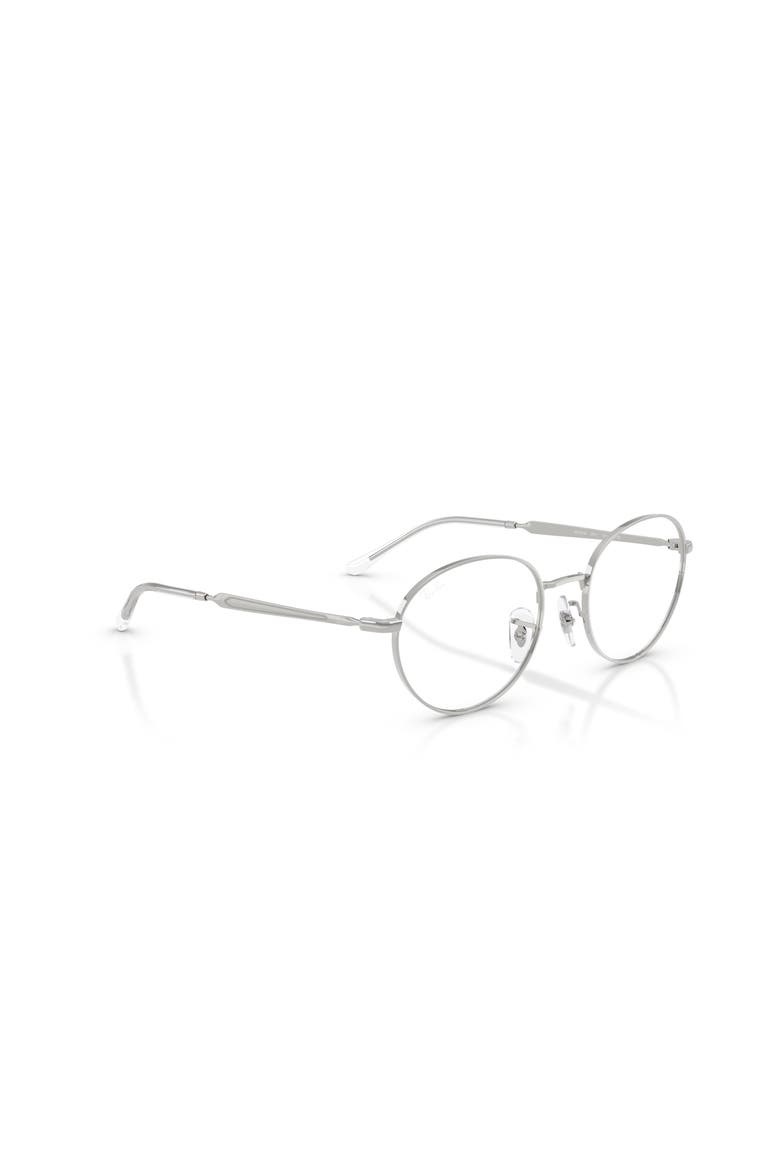 54mm Oval optical glasses, Alternate, color, Silver