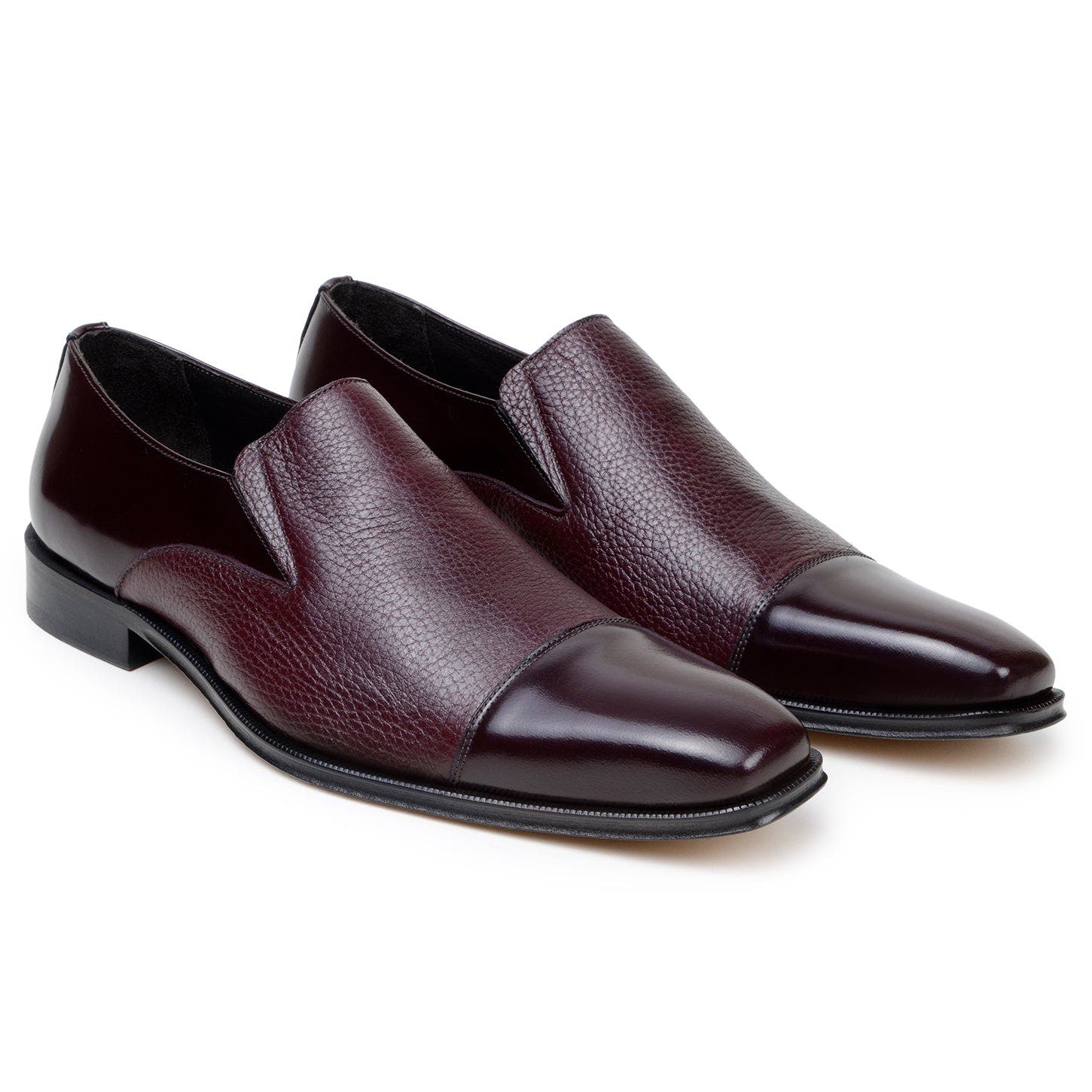 Andreo Slip On, Alternate, color, Burgundy