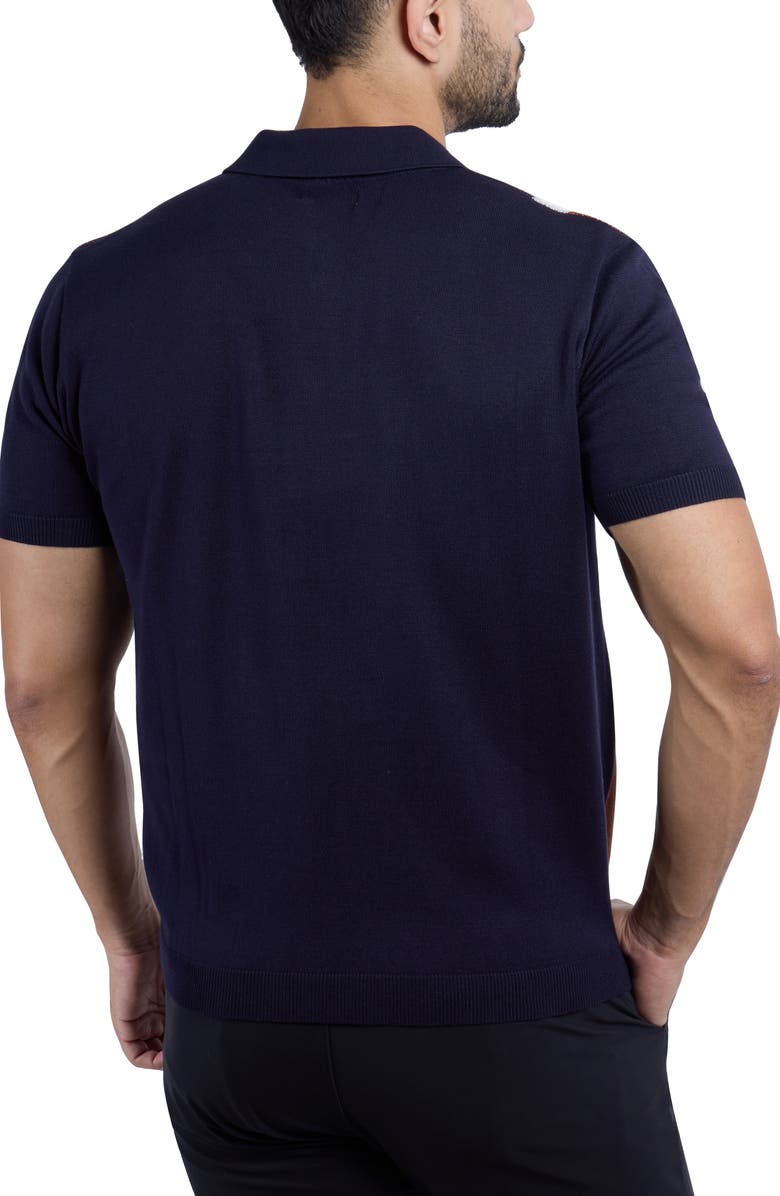 Spring + Mercer Stripe Polo Sweater, Alternate, color,