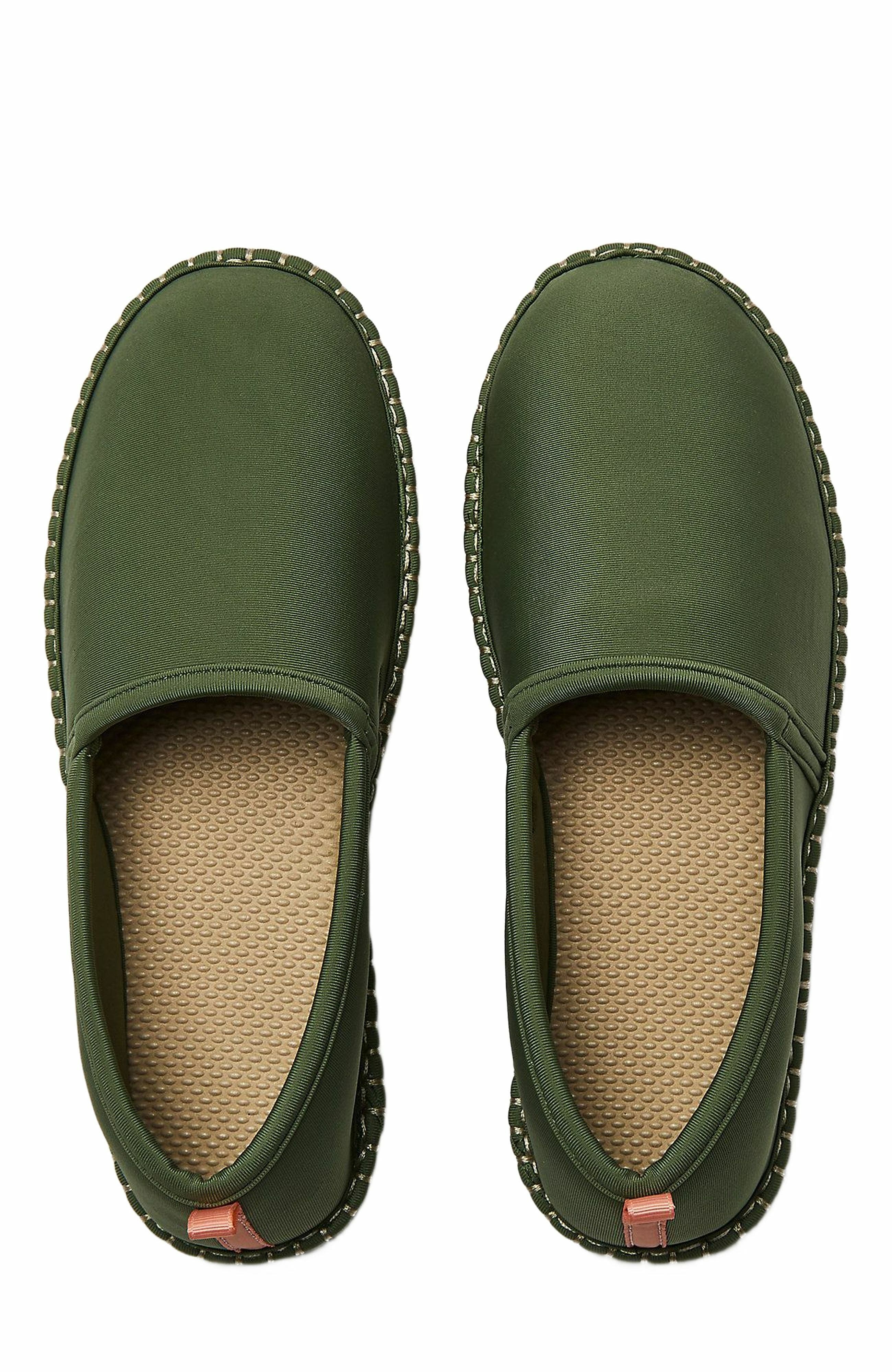 Lands
 End Espadrille Beach and Water Shoes, Main, color, Lily Pad
