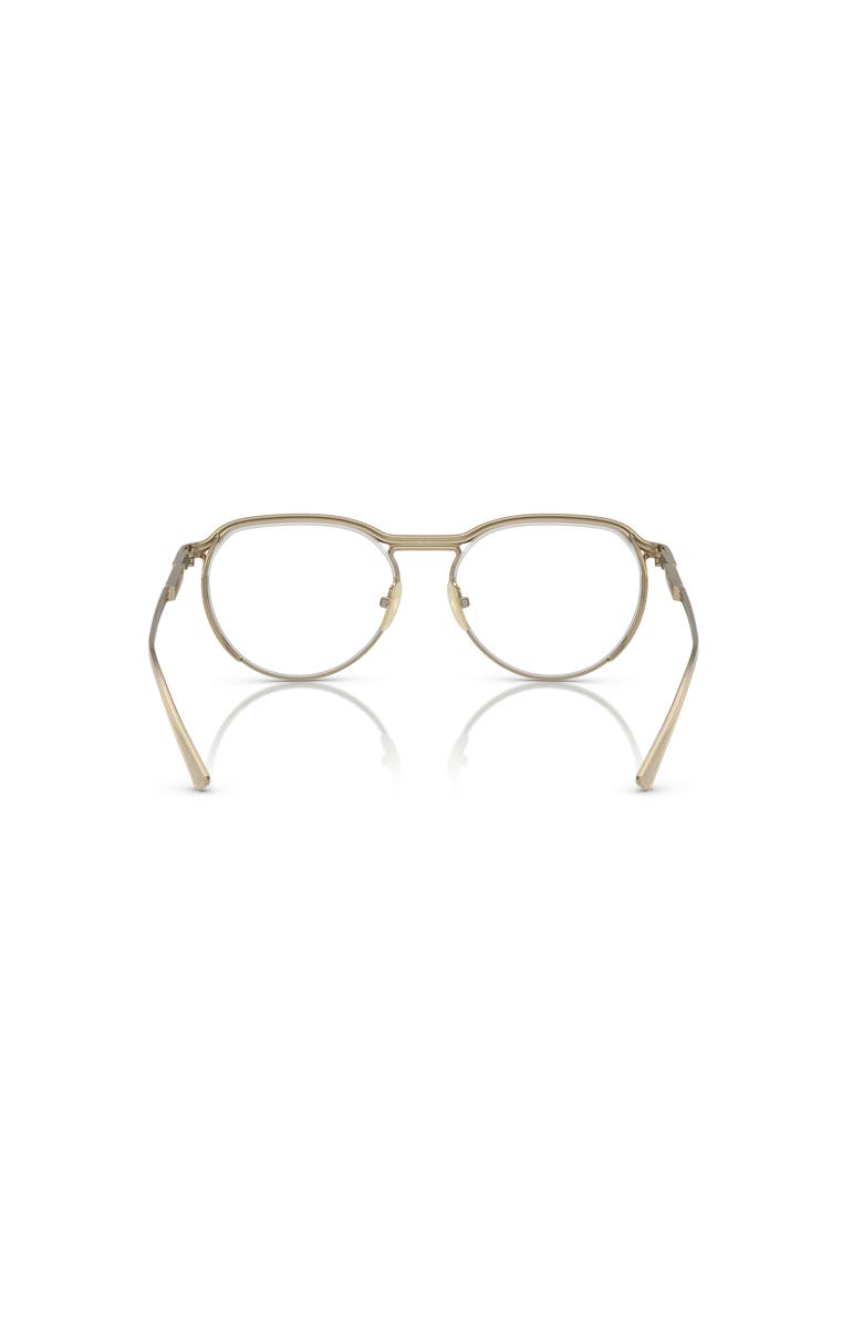 Ferrari 53mm Oval optical glasses, Alternate, color, Gold