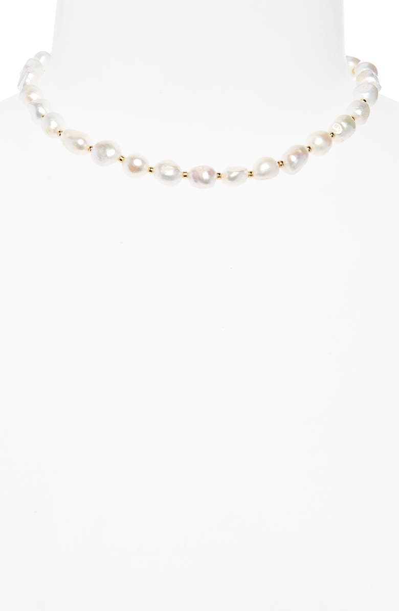 Petit Moments Ren Freshwater Pearl Necklace, Alternate, color, Multi