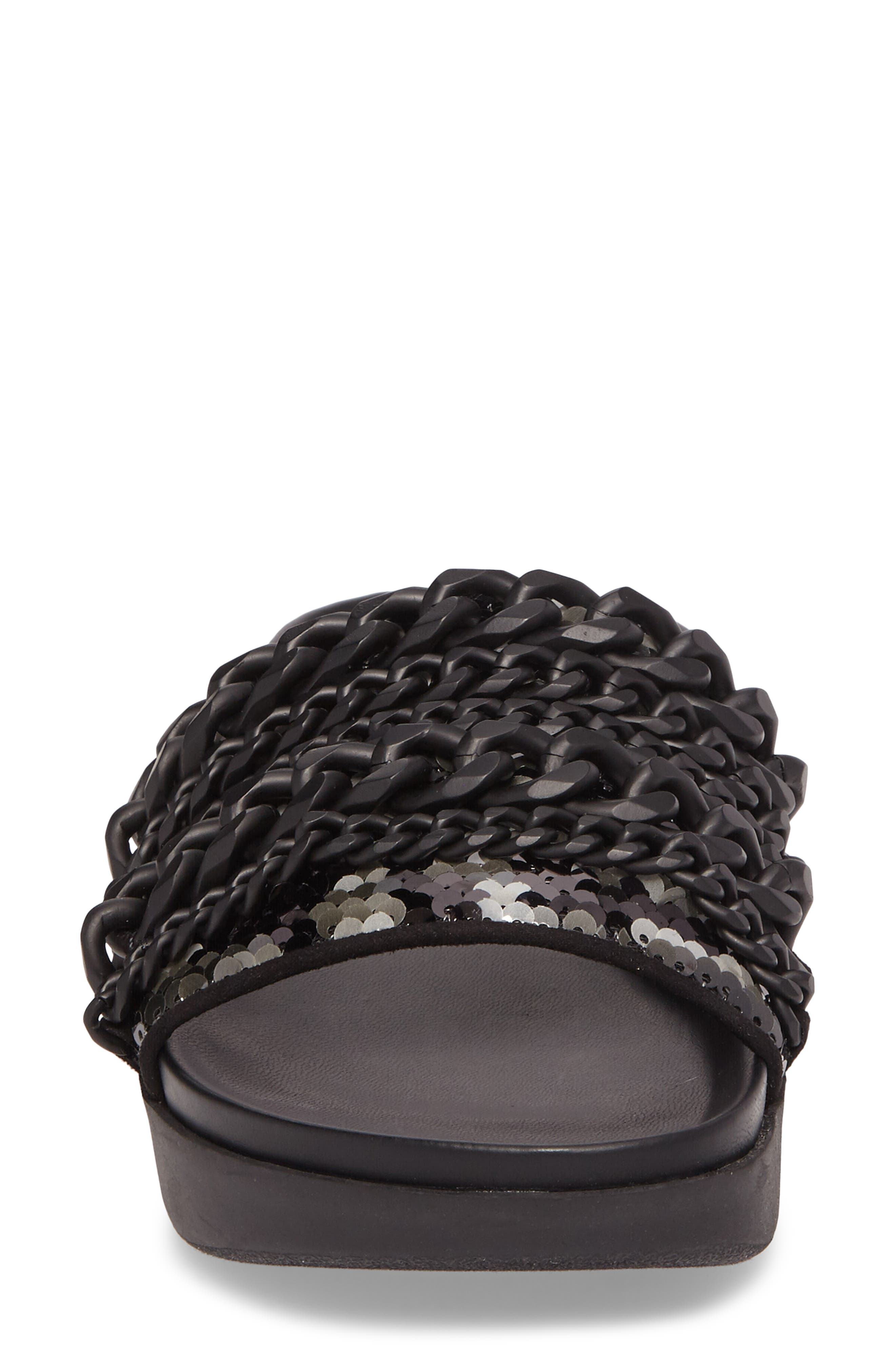 KENDALL + KYLIE Shiloh Chain Link Platform Slide, Alternate, color, 