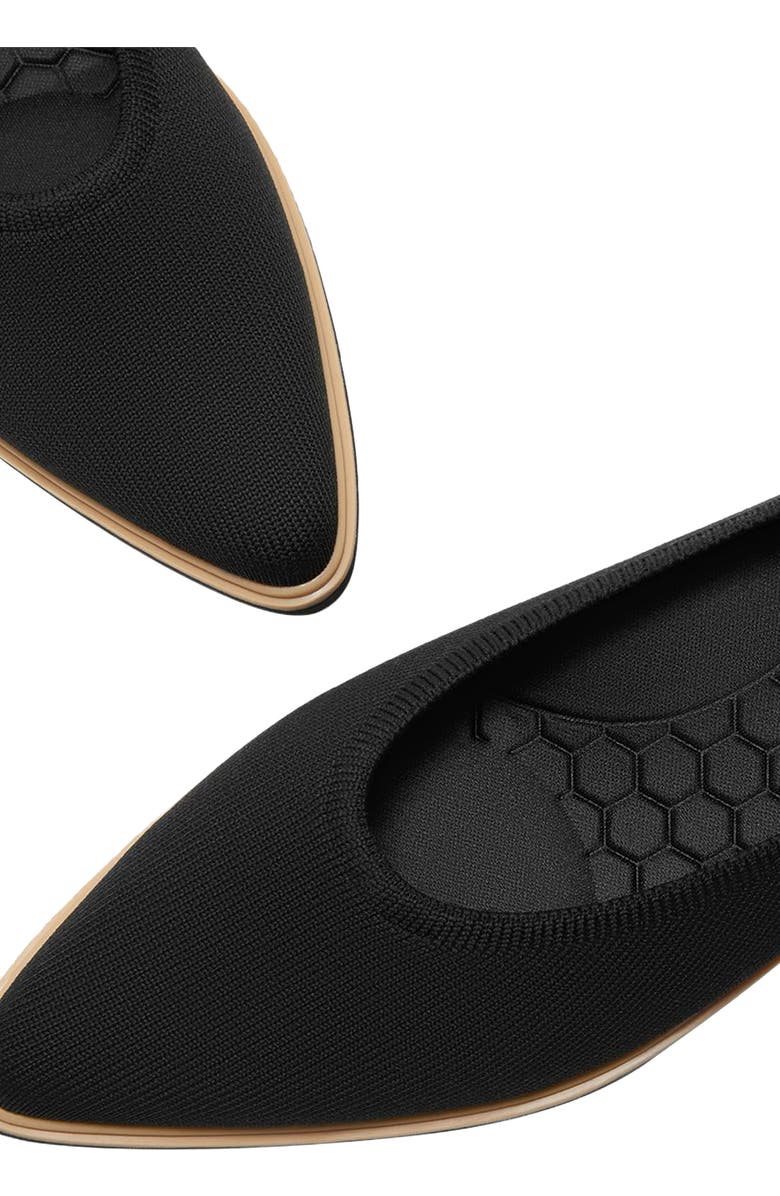 VIVAIA Pointed-Toe All-Day Standing Flats, Alternate, color, Black