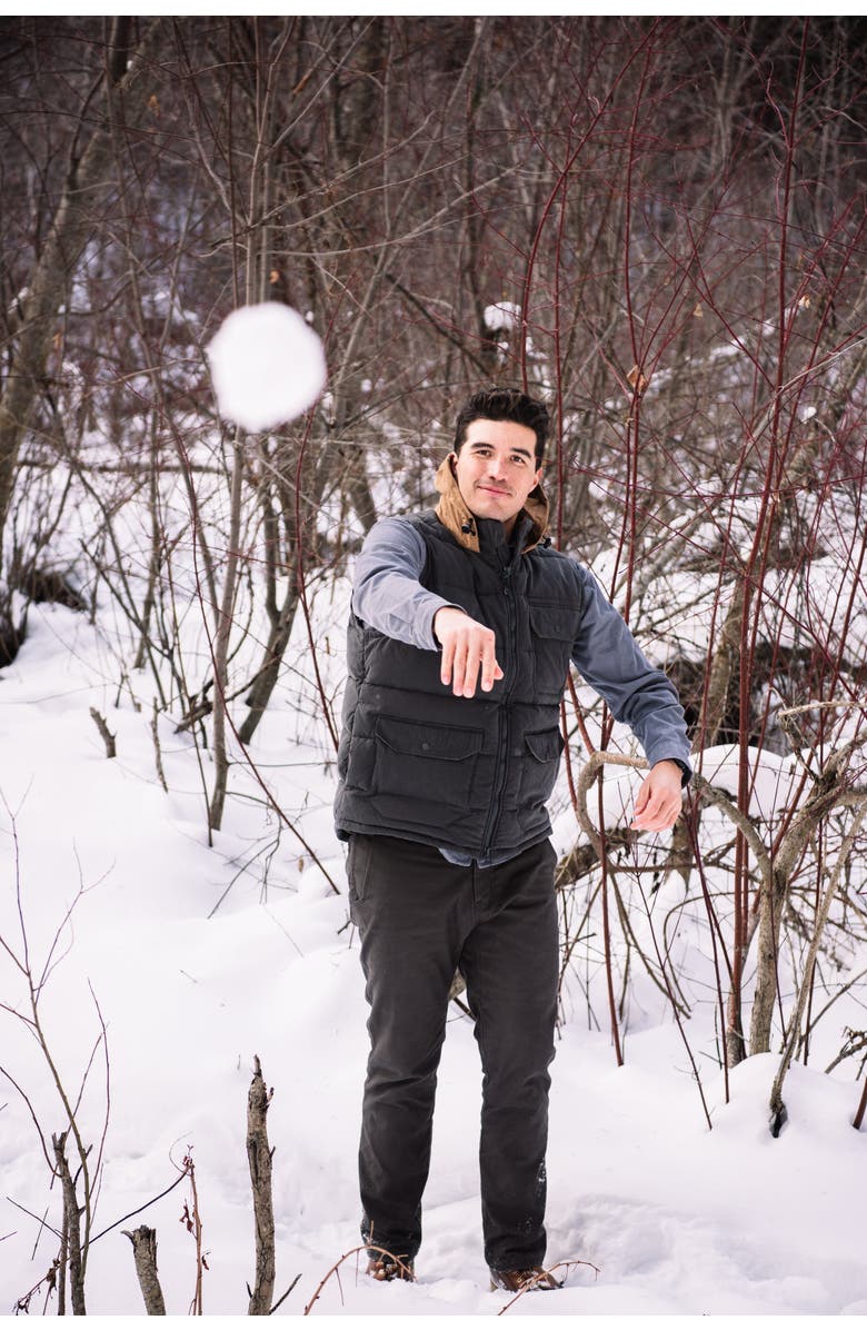 Mountain Khakis Pine Peak Down Vest, Alternate, color, Jackson Grey