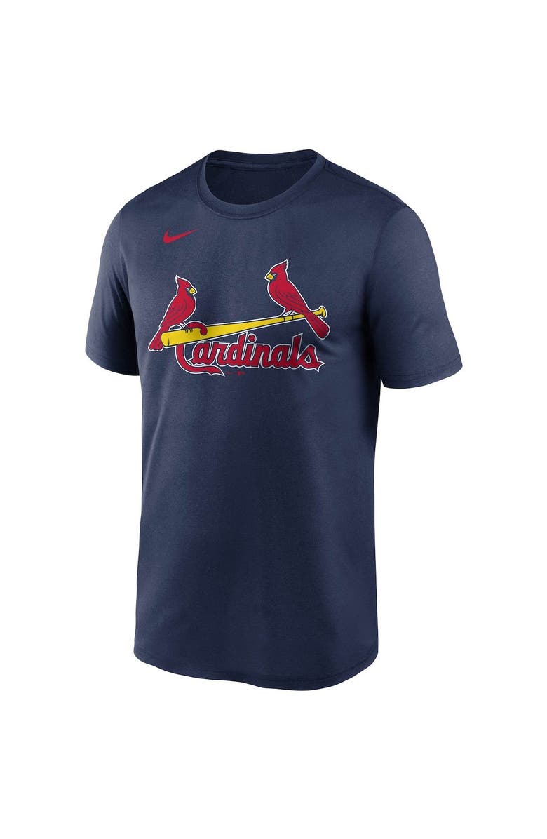Nike Men's Nike Navy St. Louis Cardinals Wordmark Legend Performance T-Shirt, Alternate, color, 