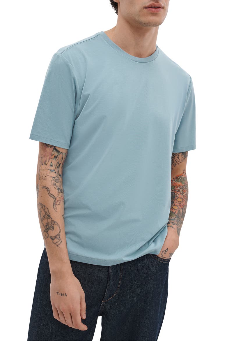 Classic Tech Jersey T-Shirt, Main, color, SEA