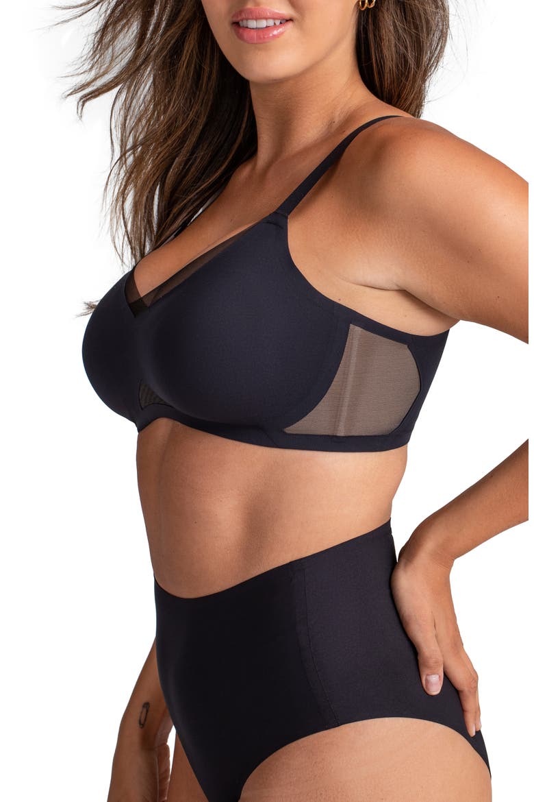 CrossOver Wireless Bra, Alternate, color, RUNWAY
