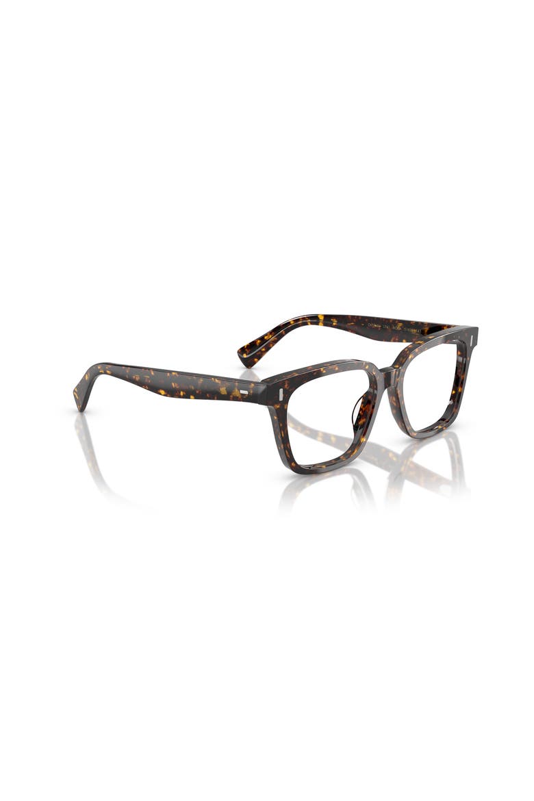 51mm Rectangle optical glasses, Alternate, color, Tortoise