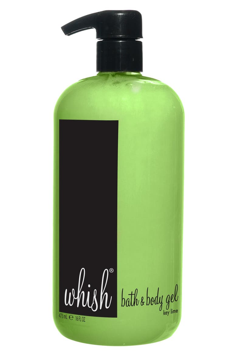 Bath & Body Gel, Main, color, KEY LIME