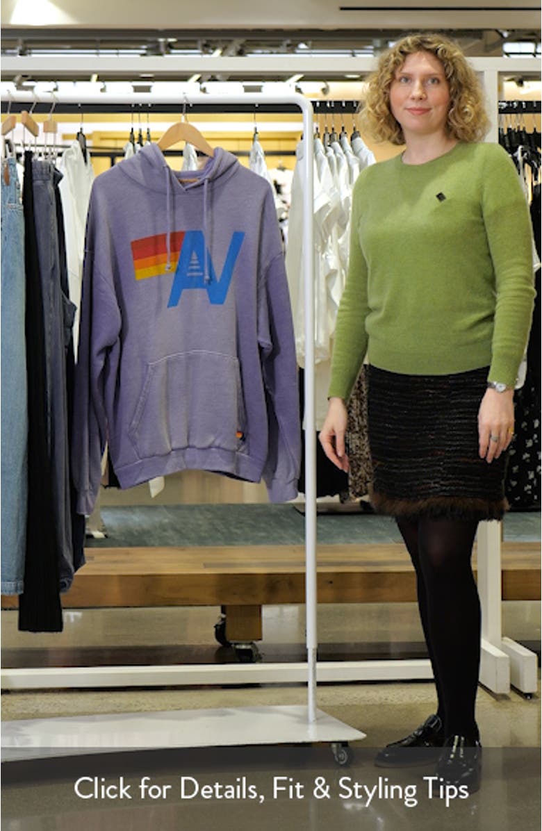 Logo Relaxed Fit Graphic Hoodie, sales video thumbnail