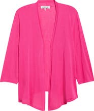 KASPER Self Edge Open Front Cardigan