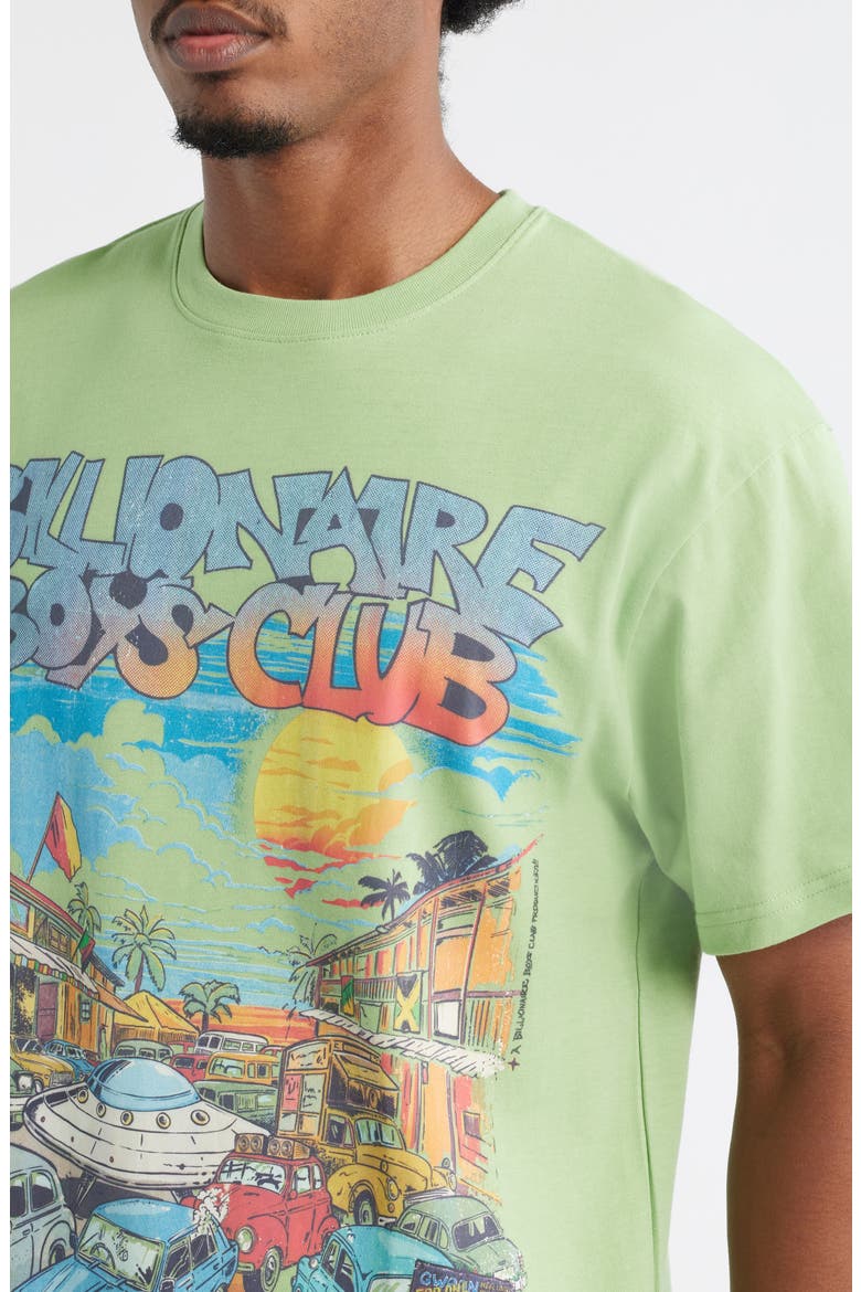 Partay Oversize Graphic T-Shirt, Alternate, color, FOREST SHA